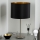 Eglo - LED  Pöytävalaisin TUNJA 1xE27/60W/230V 38,5 cm mattakromi/musta