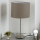 Eglo - LED  Pöytävalaisin TUNJA 1xE27/60W/230V 38,5 cm mattakromi/taupe