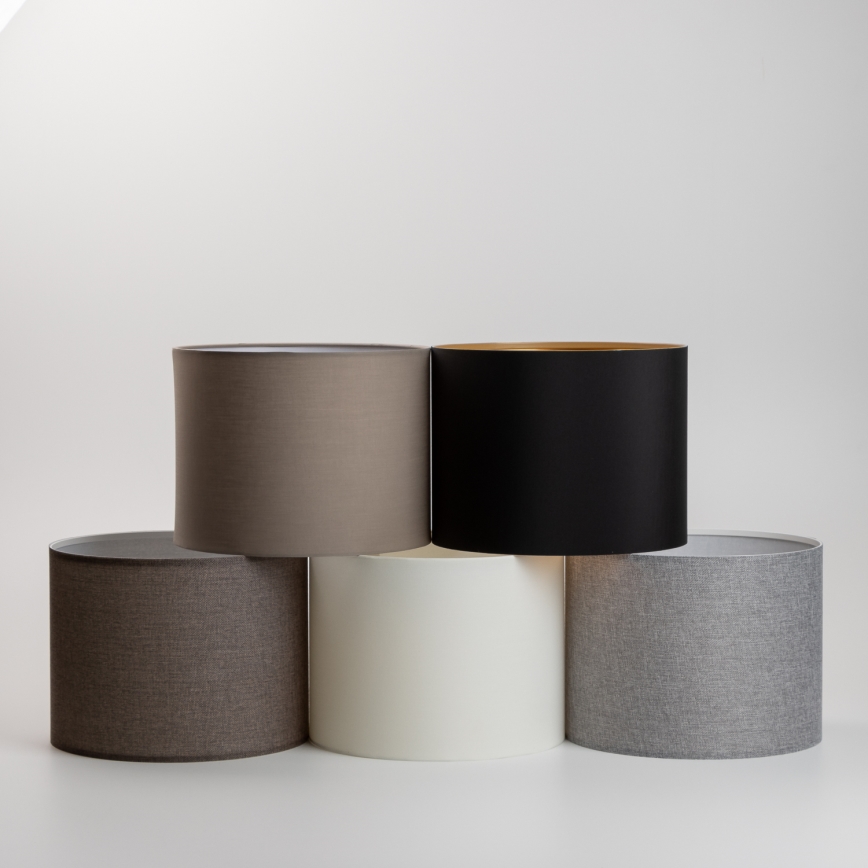 Eglo - LED  Pöytävalaisin TUNJA 1xE27/60W/230V 38,5 cm mattakromi/taupe