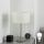 Eglo - LED  Pöytävalaisin TUNJA 1xE27/60W/230V 38,5 cm mattakromi/valkoinen