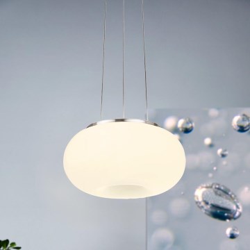 Eglo - LED RGB Himmennettävä kattokruunu johdossa OPTICA-C LED/21W/230V halkaisija 37,5 cm