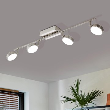 Eglo - LED RGB Himmennettävä kohdevalo CORROPOLI-C 4xLED/5W/230V