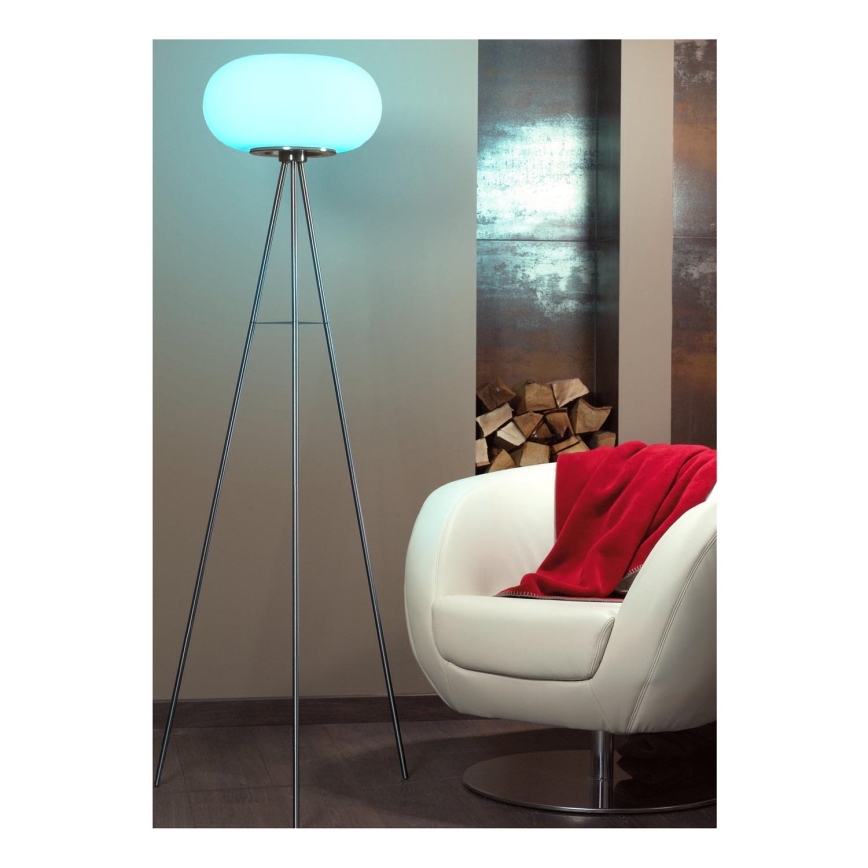 Eglo - LED RGB himmennettävä lattialamppu OPTICA-C LED/17W/230V halkaisija 56 cm