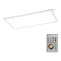 Eglo - LED RGB himmennettävä paneeli LED/21W/230V + kaukosäädin