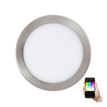 Eglo - LED RGB Himmennettävä riippuva kattovalaisin FUEVA-C LED/15,6W/230V