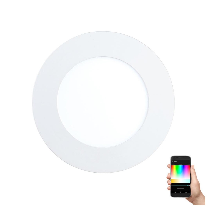 Eglo - LED RGB Himmennettävä riippuva kattovalaisin FUEVA-C LED/5,4W/230V