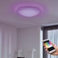 Eglo - LED RGB himmennettävä seinä- ja kattovalaisin GIRON-C LED/17W/230V