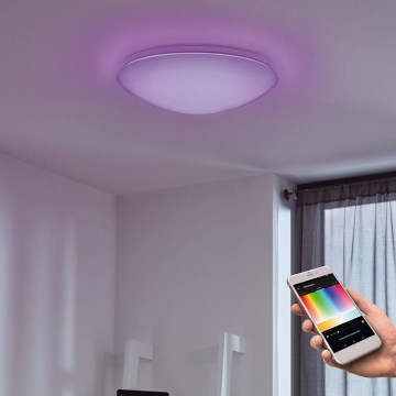 Eglo - LED RGB -himmennettävä seinävalaisin GIRON-C LED / 17W / 230V