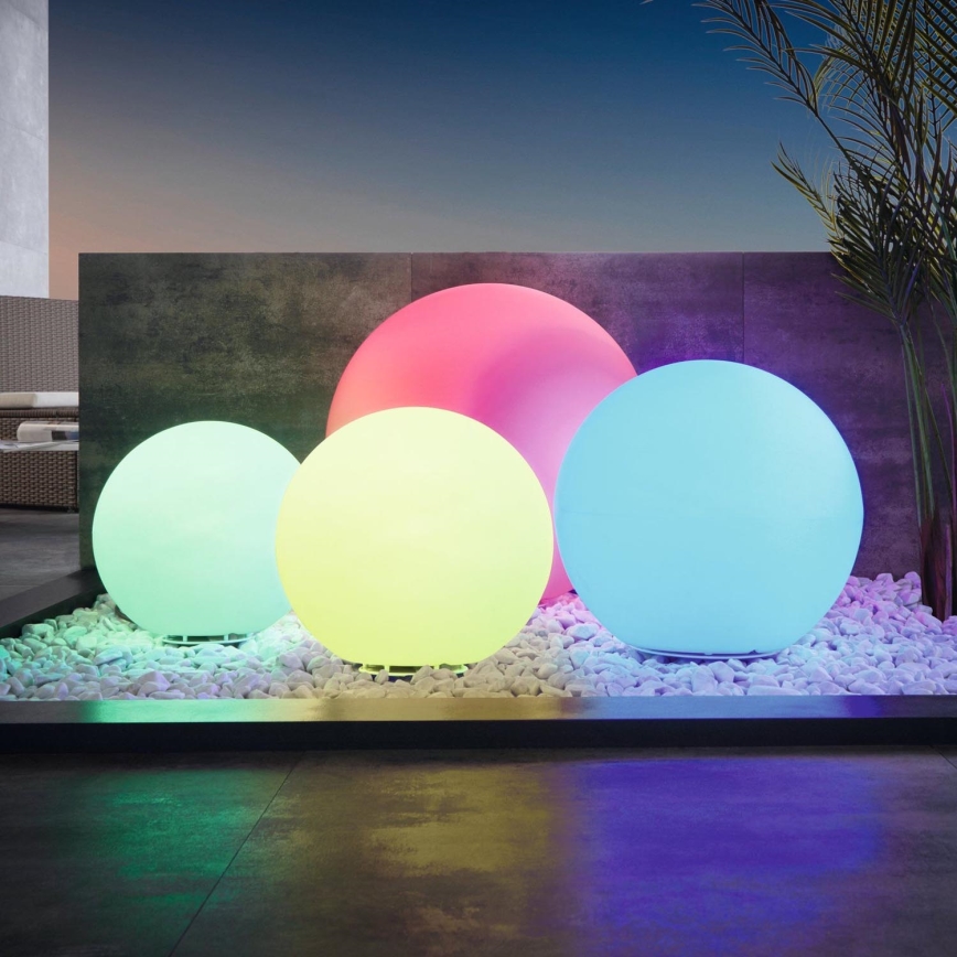 Eglo - LED RGB  Himmennettävä ulkolamppu 1xE27/9W/230V 2700-6500K IP65 ø500