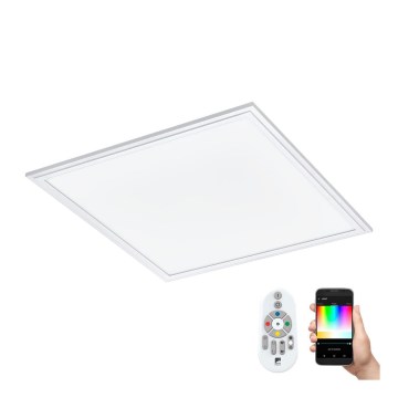Eglo - LED RGB Himmennysvalo SALOBRENA-C 1xLED/24W/230V + kauko-ohjaus