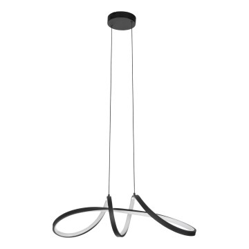 Eglo - LED RGBW Himmennettävä kattokruunu johdossa LED/22W/230V 2700-6500K musta