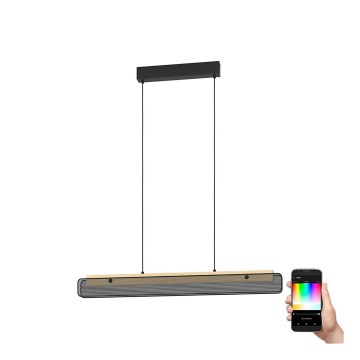 Eglo - LED RGBW Himmennettävä kattokruunu johdossa LED/34W/230V 2700-6500K