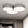 Eglo - LED RGBW Himmennettävä kattovalo 3xLED/7,5W/230V 2700-6500K harmaa