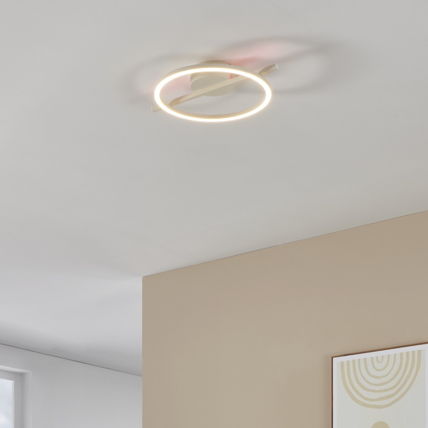 Eglo - LED RGBW Himmennettävä kattovalo LED/17W/230V 2700-6500K valkoinen + kauko-ohjaus