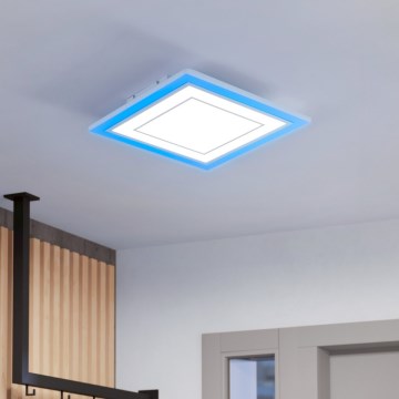 Eglo - LED RGBW Himmennettävä kattovalo LED/29W/230V 3000-6500K + kauko-ohjaus
