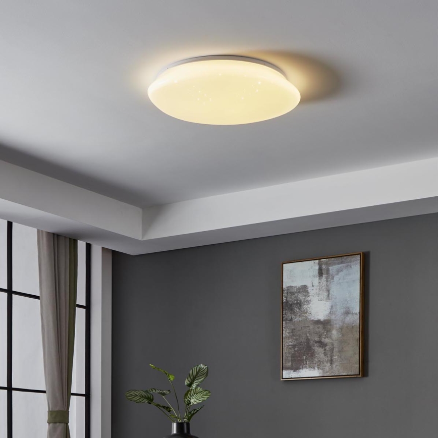 Eglo - LED RGBW Himmennettävä kattovalo LED/33W/230V ZigBee