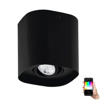 Eglo - LED RGBW Himmennettävä kohdevalo 1xGU10/5W/230V ZigBee