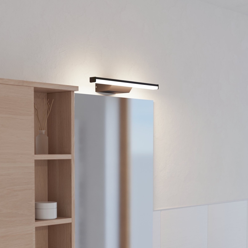 Eglo - LED RGBW Himmennettävä kylpyhuone Peilivalaistus LED/12W/230V 2700-6500K IP44 musta