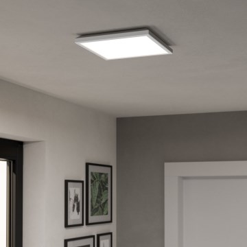 Eglo - LED RGBW Himmennettävä ulko katto kevyt LED/13,4W/230V 2700-6500K 29x29 cm IP44 valkoinen ZigBee