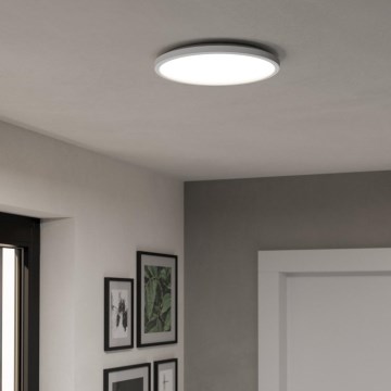 Eglo - LED RGBW Himmennettävä ulko katto kevyt LED/13,9W/230V 2700-6500K halkaisija 30 cm IP44 valkoinen ZigBee