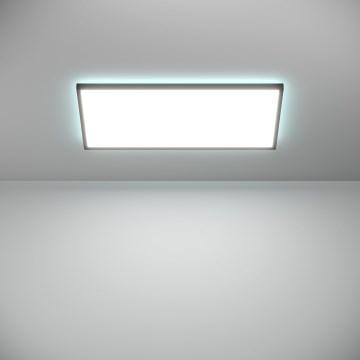 Eglo - LED RGBW Himmennettävä ulko katto kevyt LED/17,2W/230V 2700-6500K 30x57cm IP44 musta ZigBee