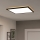 Eglo - LED RGBW Himmennettävä ulko katto kevyt LED/17W/230V 2700-6500K 50x50cm IP44 musta ZigBee