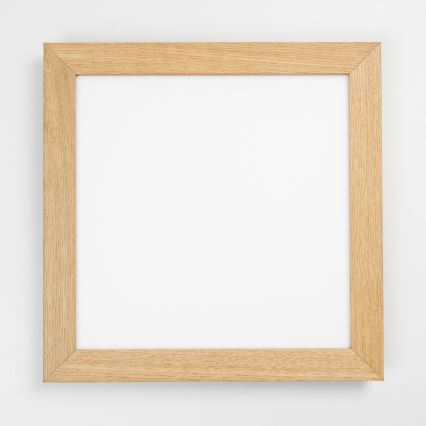 Eglo - LED RGBW Himmennetty kiinteä paneeli SALOBRENA-C WOOD LED/21W/230V 2700-6500K 49,5x49,5 cm ruskea + kauko-ohjaus