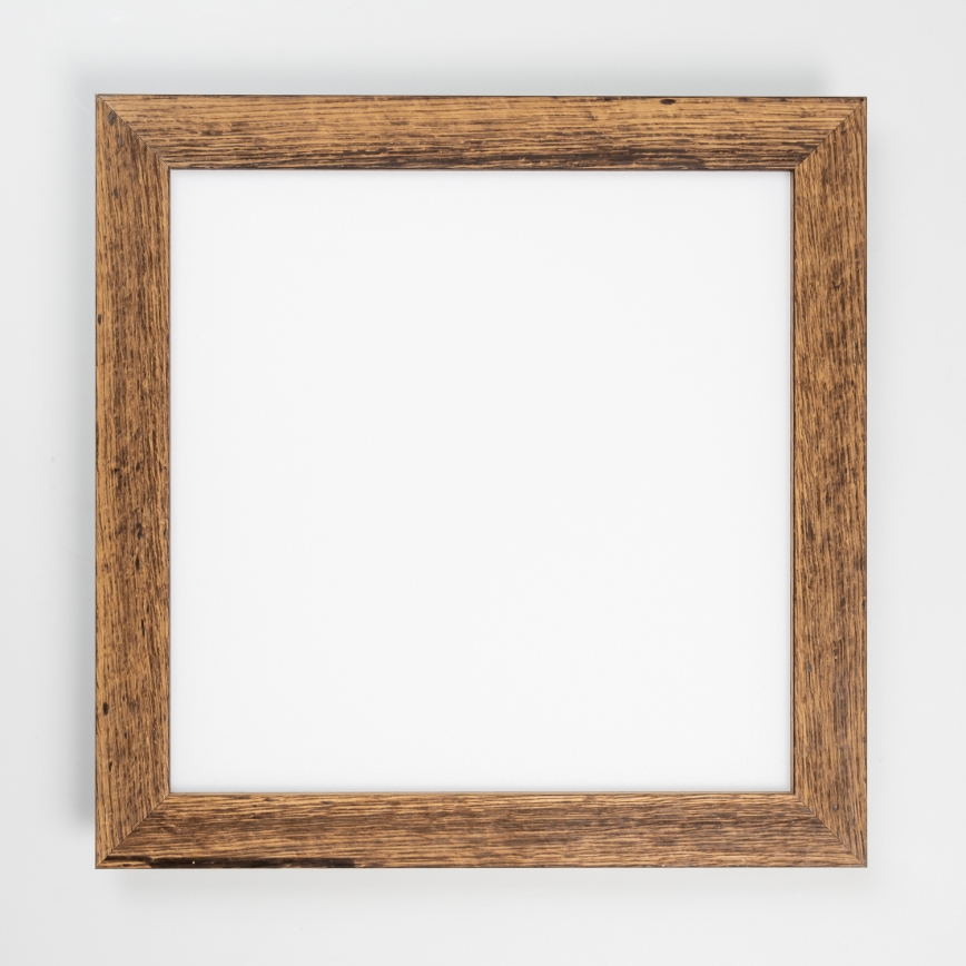 Eglo - LED RGBW Himmennetty kiinteä paneeli SALOBRENA-C WOOD LED/21W/230V 2700-6500K 49,5x49,5 cm ruskea + kauko-ohjaus