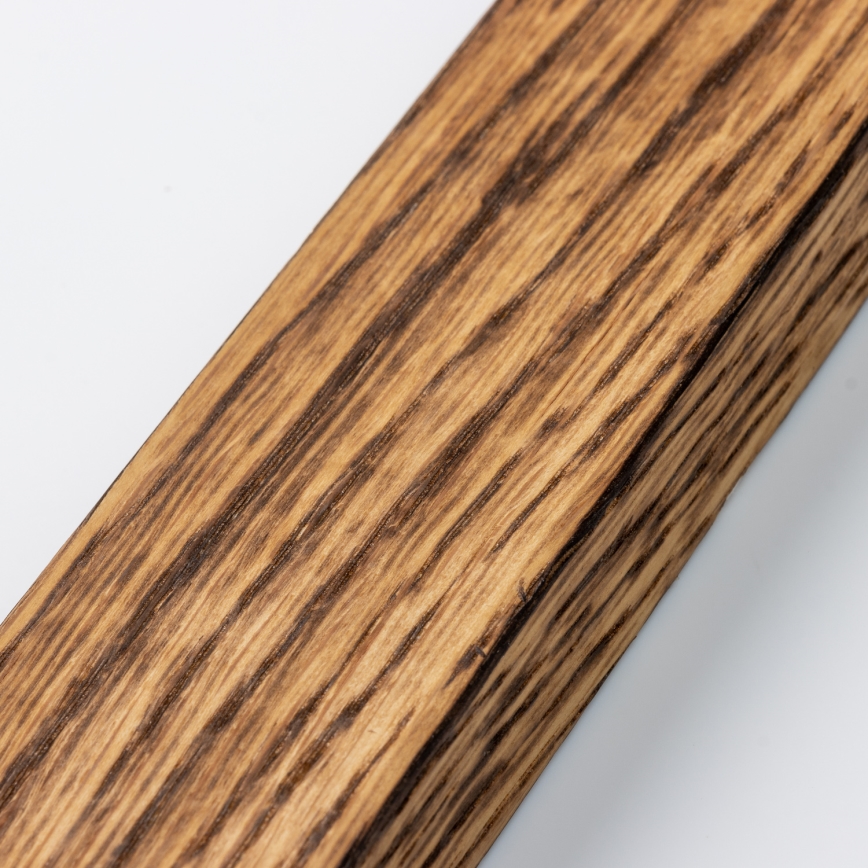 Eglo - LED RGBW himmennettävä pinta-asennettava paneeli SALOBRENA-C WOOD LED/34W/230V 2700-6500K 34x124 cm ruskea + kaukosäädin