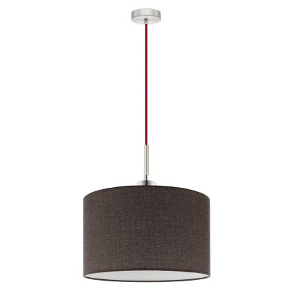 Eglo - LED Ripustettava valaisin TUNJA 1xE27/60W/230V ruskea
