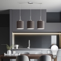 Eglo - LED Riippuvalaisin TUNJA 3xE27/60W/230V ruskea