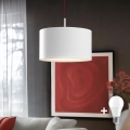 Eglo - LED Ripustettava valaisin TUNJA 1xE27/60W/230V valkoinen