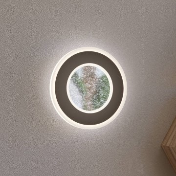 Eglo - LED-seinävalaisin LED/12W/230V 4000K musta