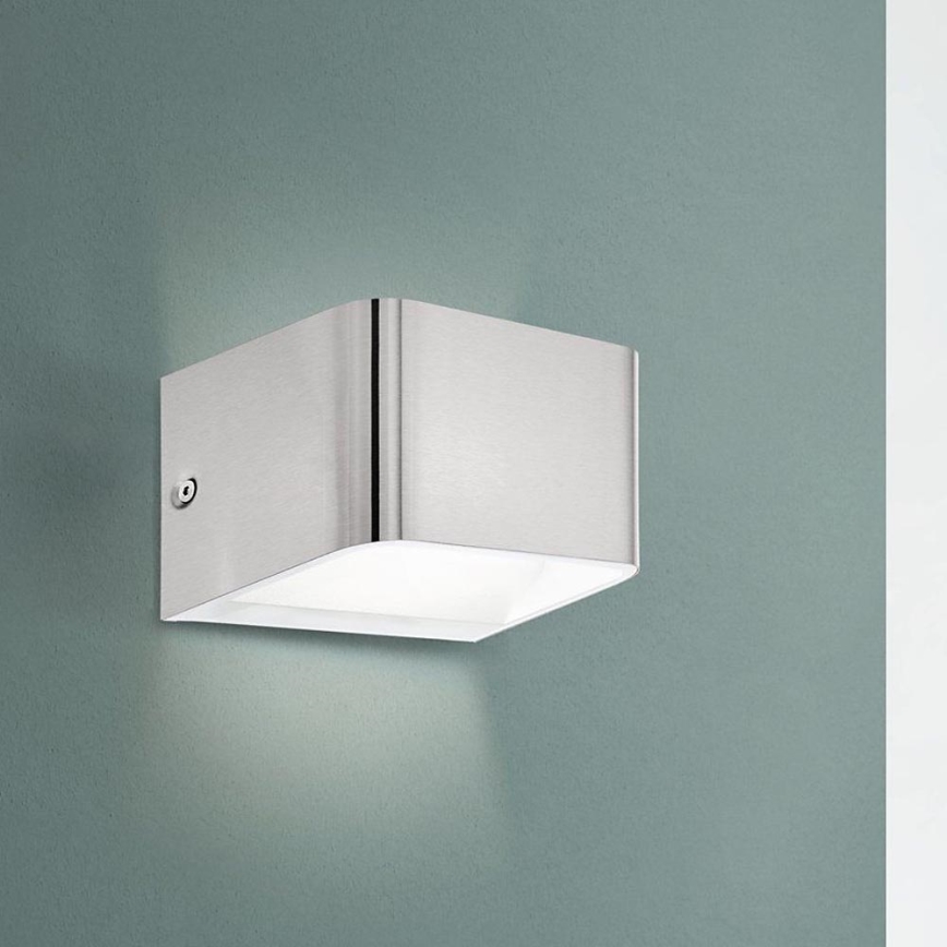 Eglo - LED-seinävalaisin LED/6W/230V 3000K mattakromi