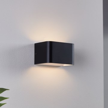Eglo - LED-seinävalaisin LED/6W/230V 3000K musta