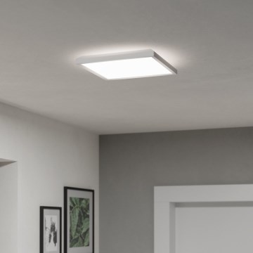 Eglo - LED-ulkokattovalaisin LED/13,4W/230V 2700/4000/6500K 29x29 cm IP44 valkoinen