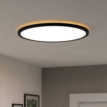 Eglo - LED-ulkokattovalaisin LED/16,8W/230V 2700/4000/6500K halkaisija 50 cm IP44 musta