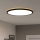 Eglo - LED-ulkokattovalaisin LED/16,8W/230V 2700/4000/6500K halkaisija 50 cm IP44 musta