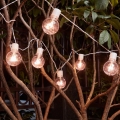 Eglo - LED ulkokäyttöön koristeketju 16xLED/0,064W/24V IP44 valkoinen