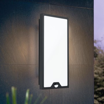 Eglo - LED-ulkoseinävalaisin anturilla LED / 16W / 230V IP44