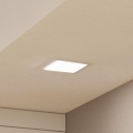 Eglo - LED-upotettava alasvalo LED/10,5W/230V 16,6x16,6 cm