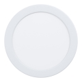 Eglo - LED-upotettava kattovalaisin LED/10,5W/230V, halkaisija 16,6 cm
