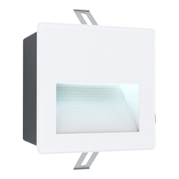Eglo - LED-upotettava ulkotilavalaisin LED / 3,7W / 230V IP65 valkoinen