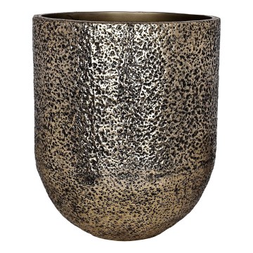 Eglo - Metallinen kukkaruukku 50x42 cm kulta