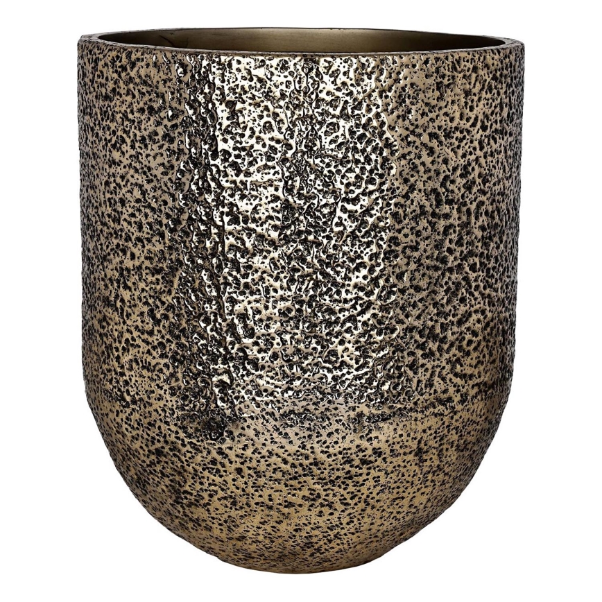Eglo - Metallinen kukkaruukku 50x42 cm kulta