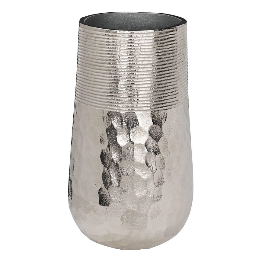 Eglo - Metallinen maljakko 28x16 cm hopea