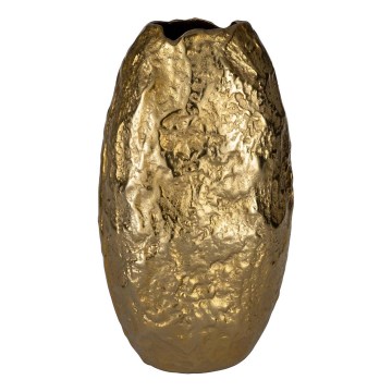 Eglo - Metallinen maljakko 38x20 cm kulta