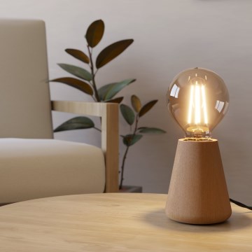 Eglo - Pöytävalaisin 1xE27/40W/230V beige