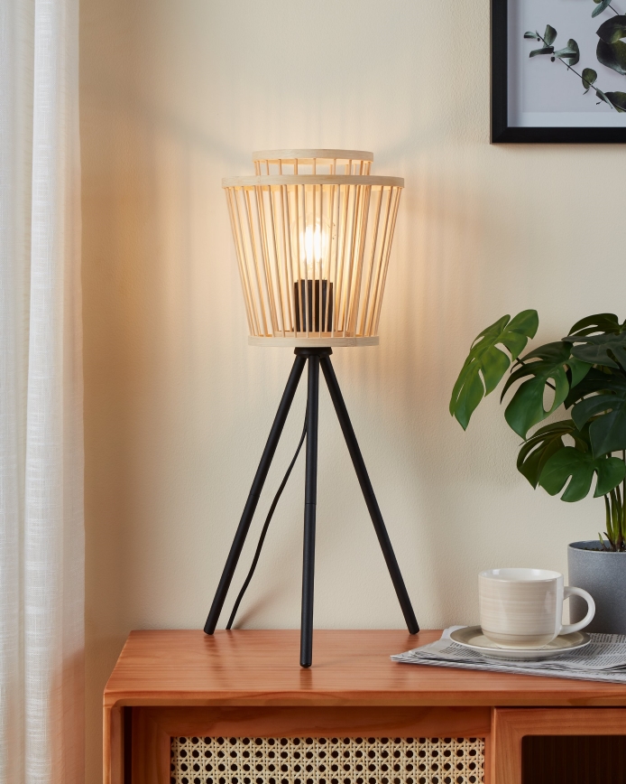 Eglo - Pöytävalaisin 1xE27/40W/230V