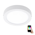 Eglo - RGBW Himmennettävä kattovalaisin FUEVA-C LED/21W/230V